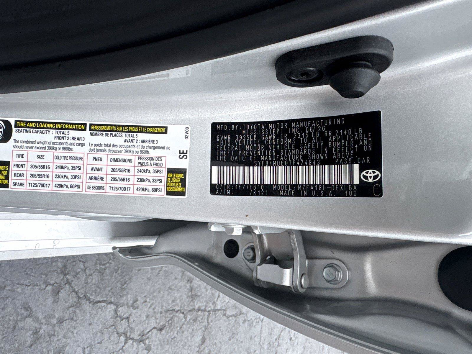 Certified 2026 Toyota Corolla LE w/ LE Premium Package FWD image 31