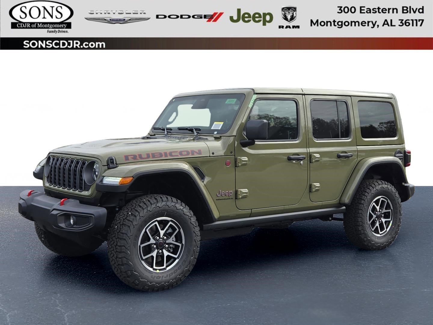 New 2026 Jeep Wrangler Unlimited Rubicon w/ Safety Group image 1