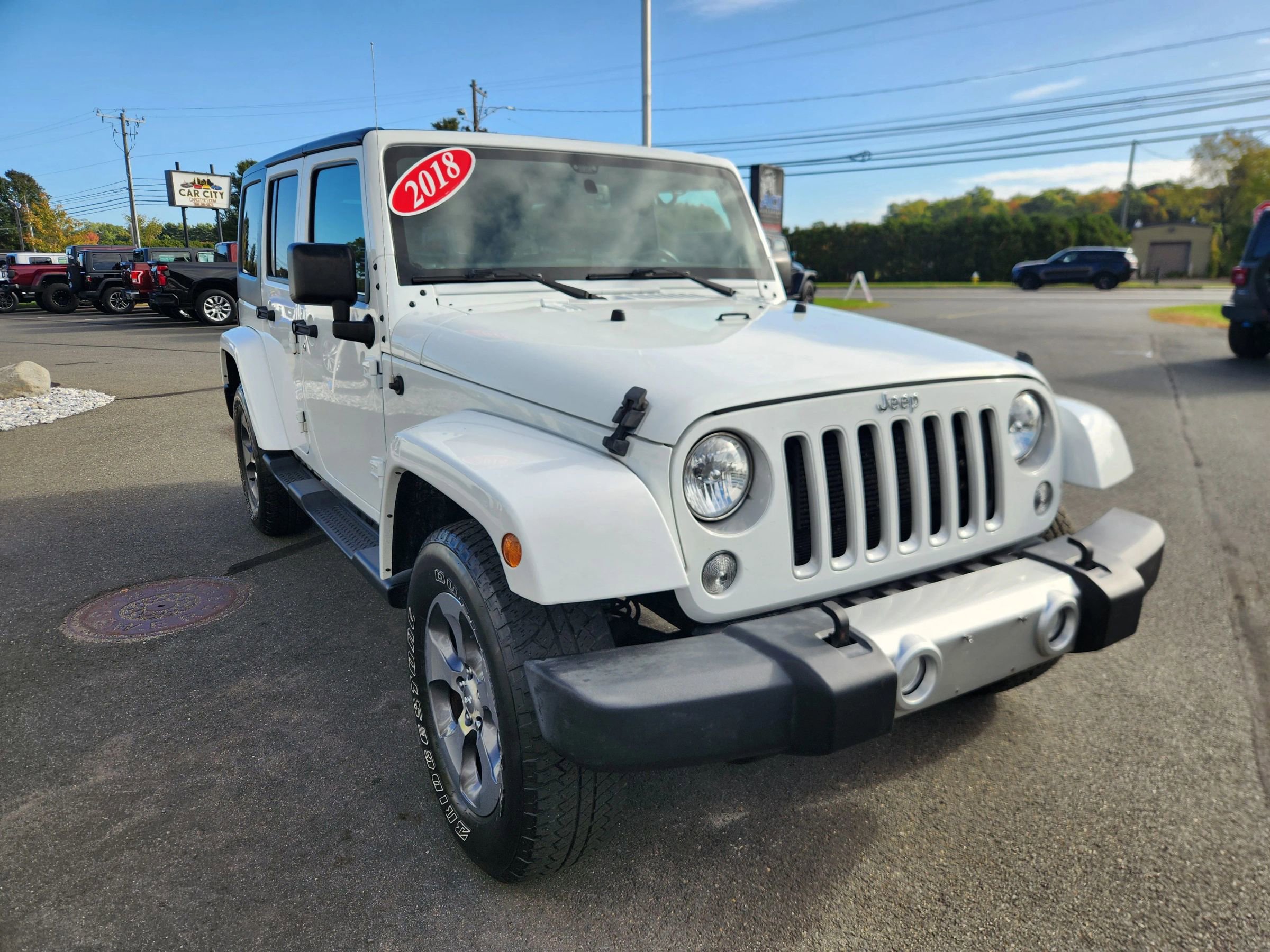 Used 2018 Jeep Wrangler Unlimited Sahara image 20