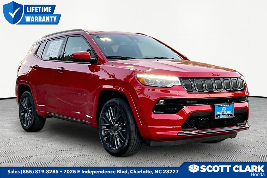 Used 2022 Jeep Compass Limited w/ (RED) Package AWD/4WD 360° Tour