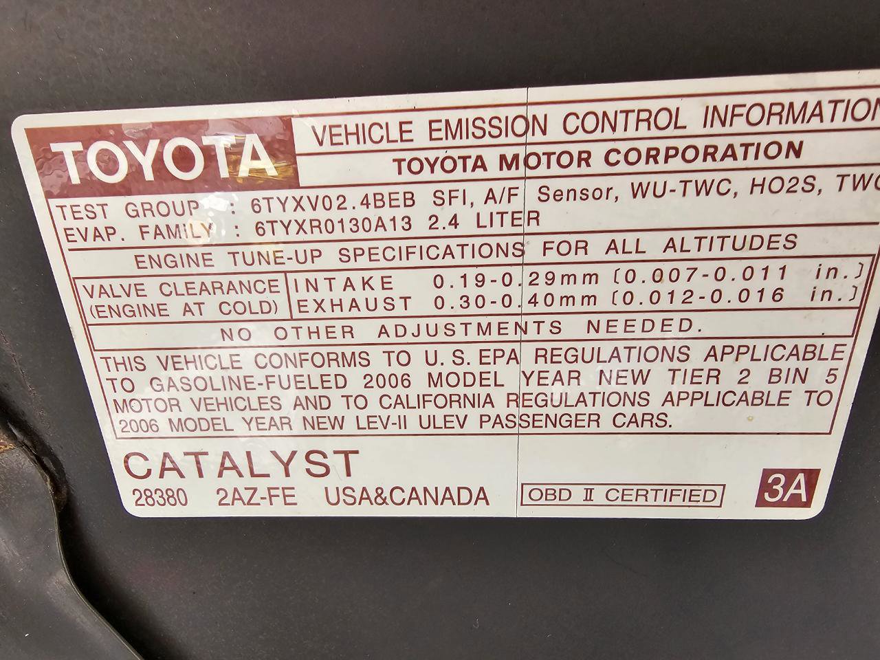 Used 2006 Toyota Camry XLE image 27