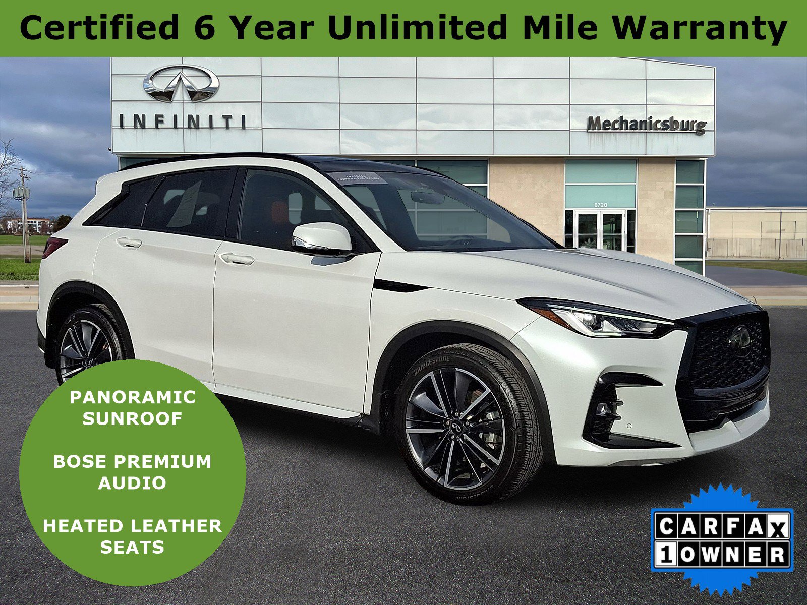 Certified 2024 INFINITI QX50 Sport