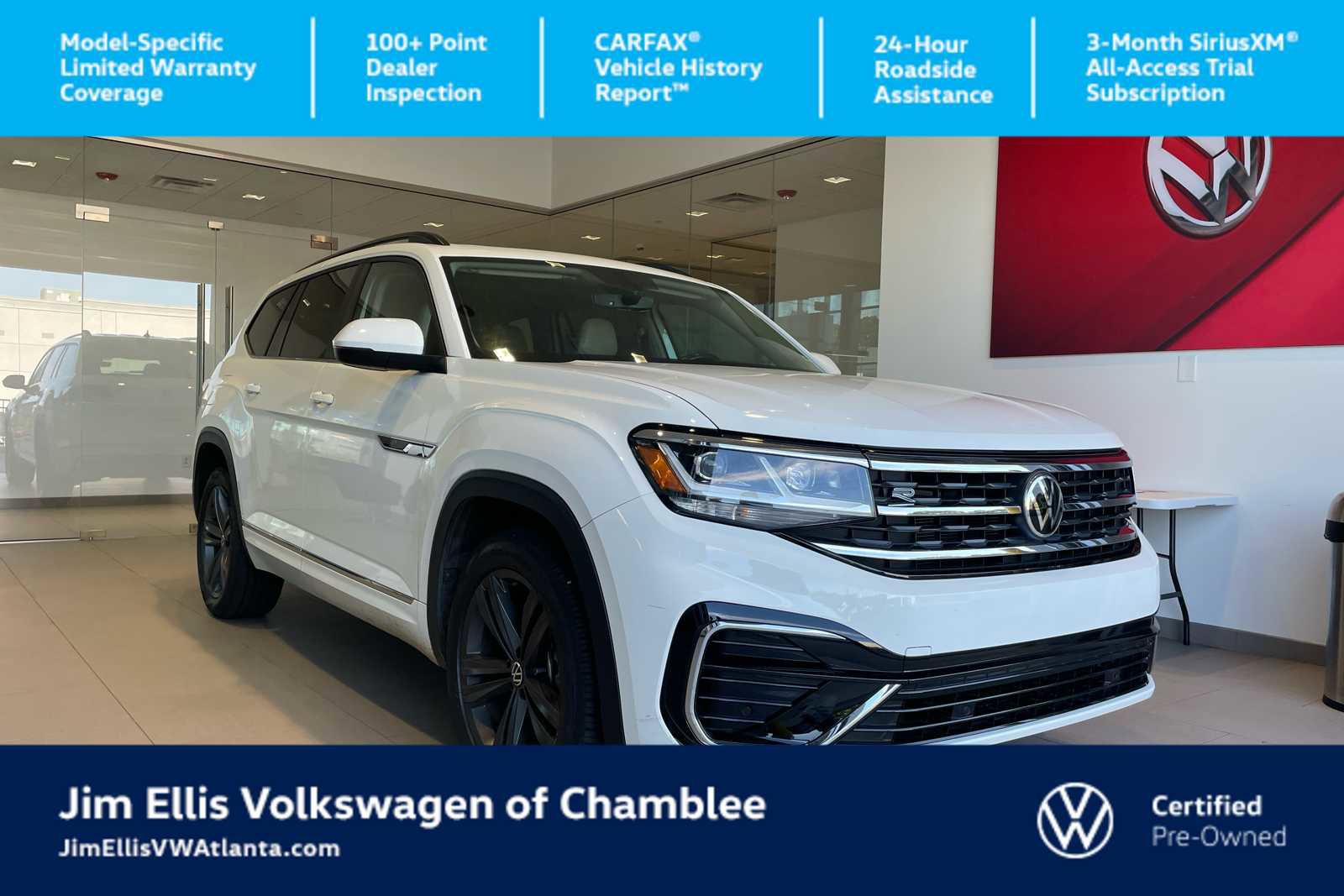 Used 2021 Volkswagen Atlas SE FWD image 1