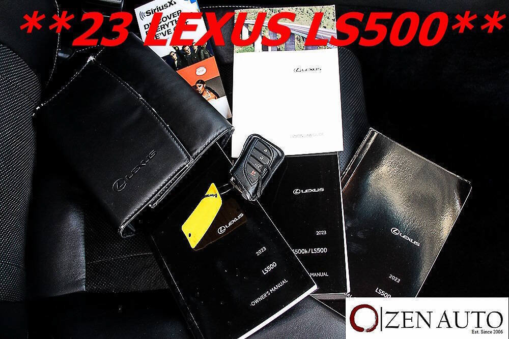 Used 2023 Lexus LS 500 w/ Accessory Package (Z1) RWD image 15