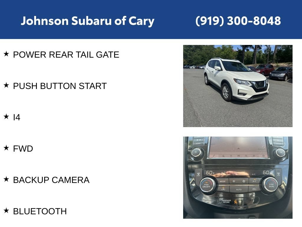 Used 2018 Nissan Rogue SV w/ Sun & Sound Touring Package FWD image 12