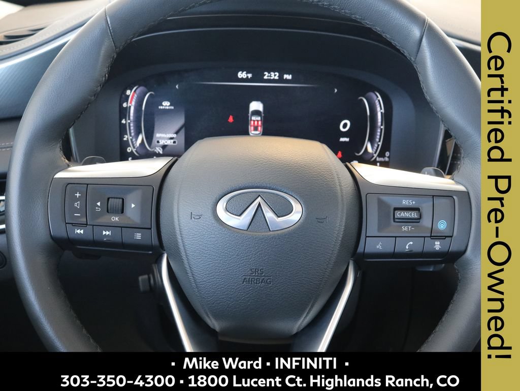 Certified 2025 INFINITI QX60 Luxe w/ Vision Package AWD/4WD image 9
