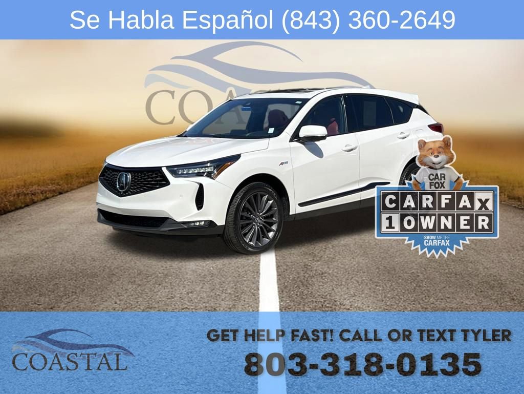 Used 2023 Acura RDX AWD w/ A-Spec & Advance Pkg image 1