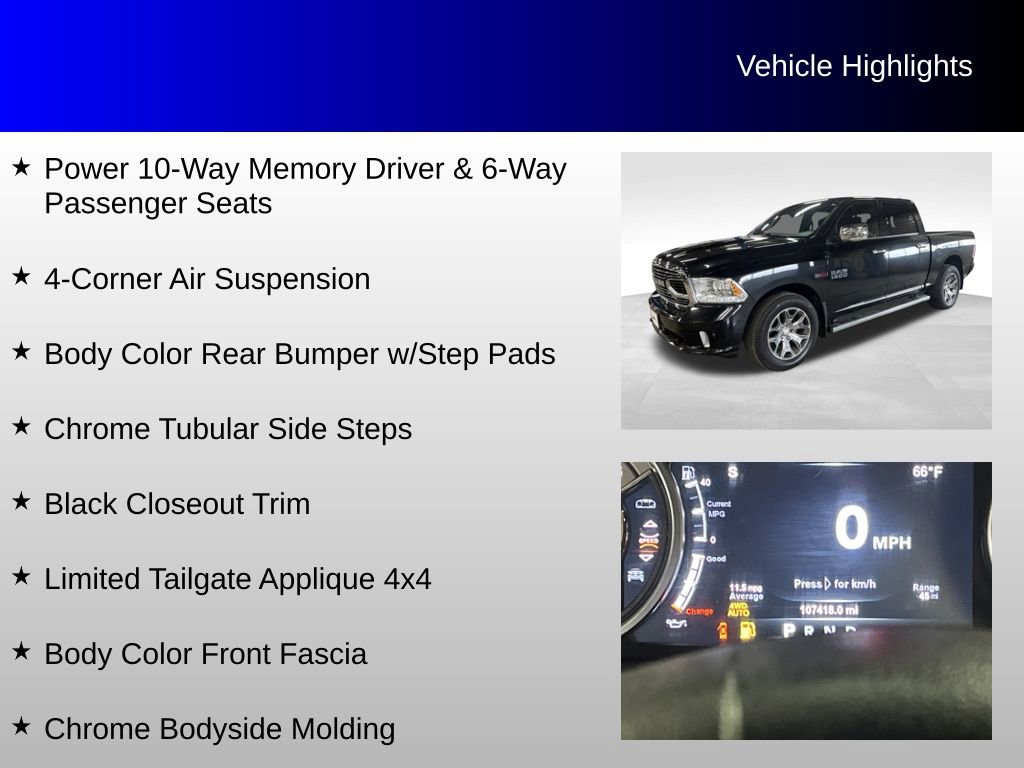 Used 2018 RAM 1500 Limited AWD/4WD image 24