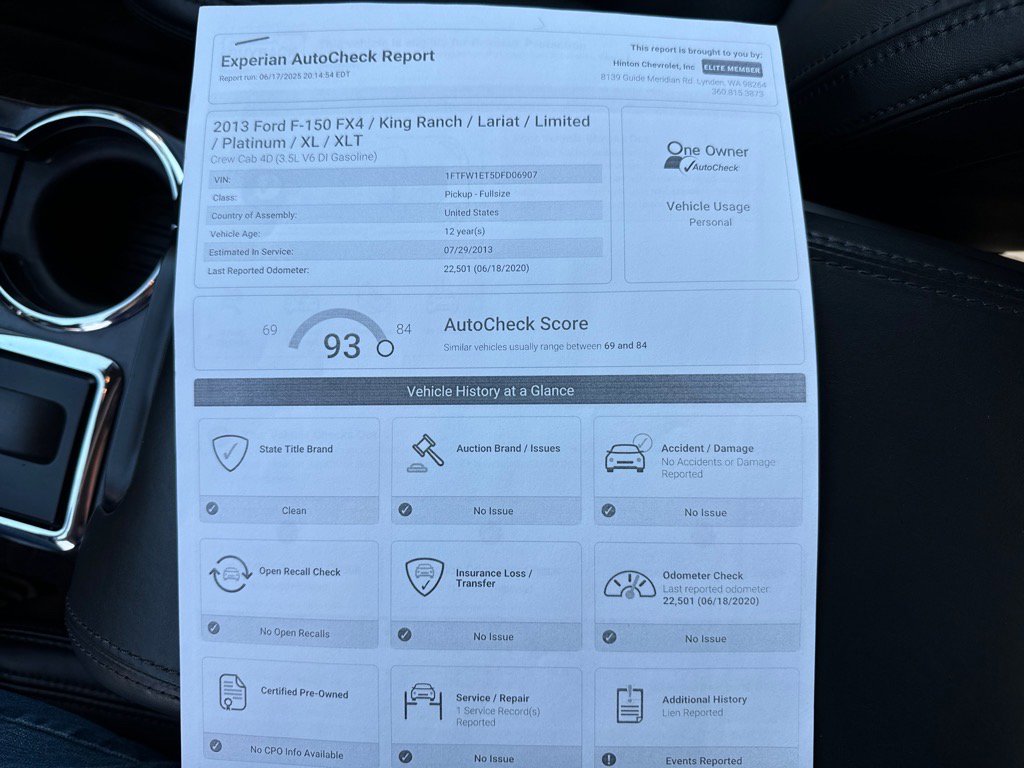 Used 2013 Ford F150 Platinum w/ Max Trailer Tow Pkg image 16