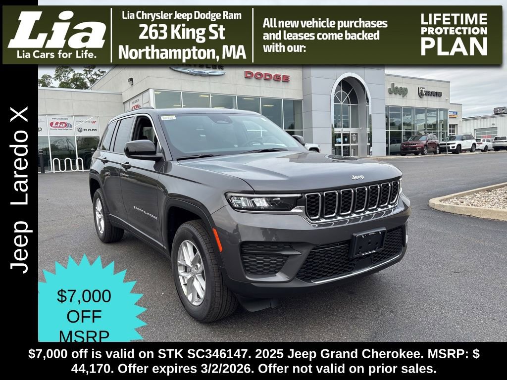 New 2025 Jeep Grand Cherokee Laredo X w/ Luxury Tech Group I image 1
