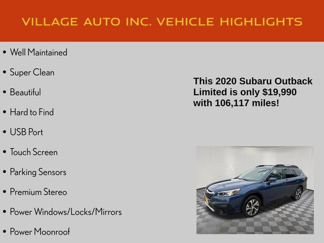 Used 2020 Subaru Outback Limited AWD/4WD image 7