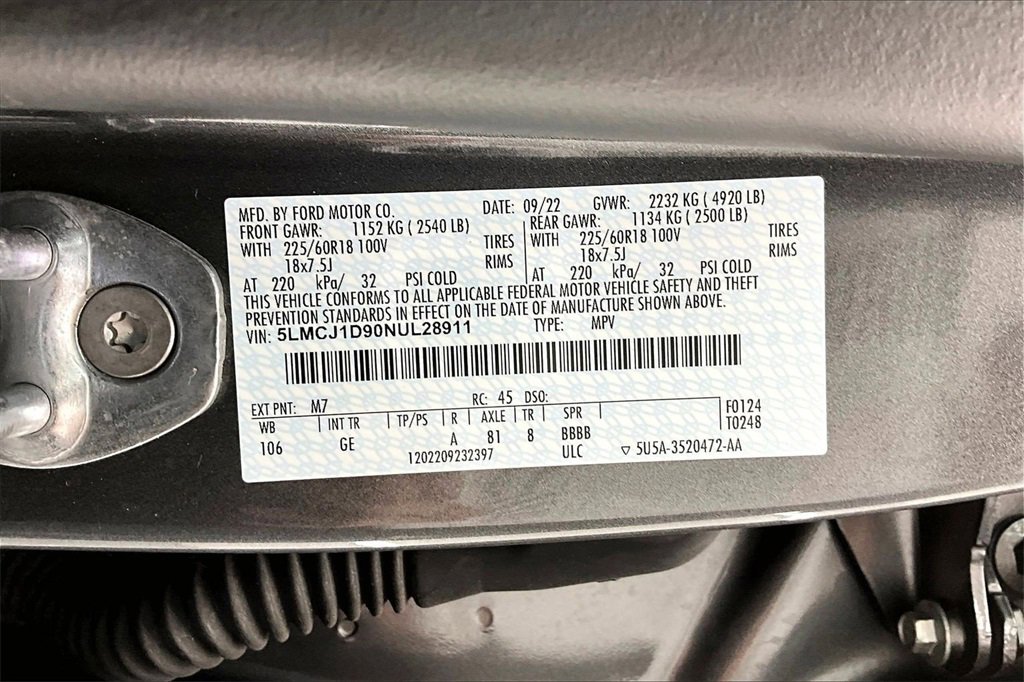 Used 2022 Lincoln Corsair AWD w/ Equipment Group 101A image 35