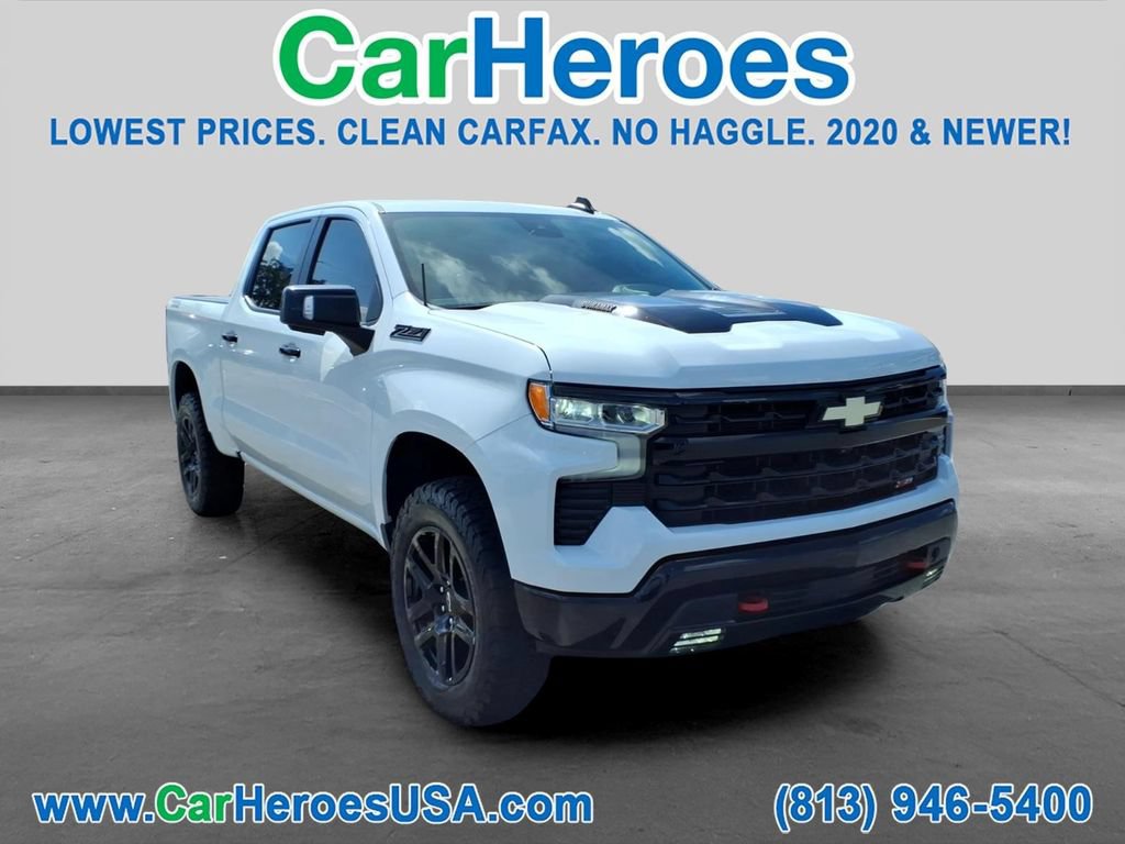 Used 2022 Chevrolet Silverado 1500 LT Trail Boss w/ LT Trail Boss Premium Package AWD/4WD image 1