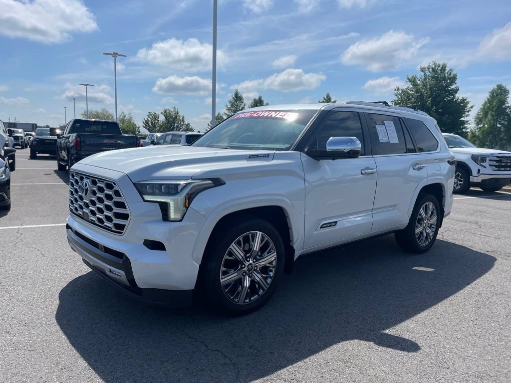 Used 2024 Toyota Sequoia Capstone AWD/4WD image 3