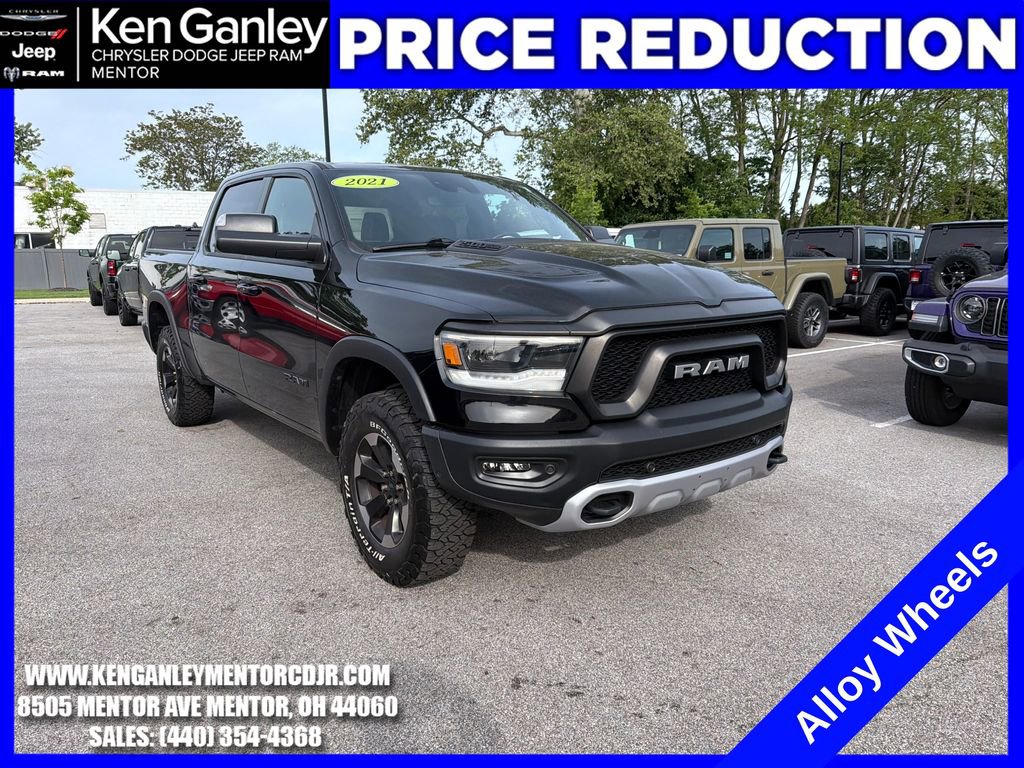 Certified 2021 RAM 1500 Rebel w/ Rebel Level 2 Equipment Group AWD/4WD image 1