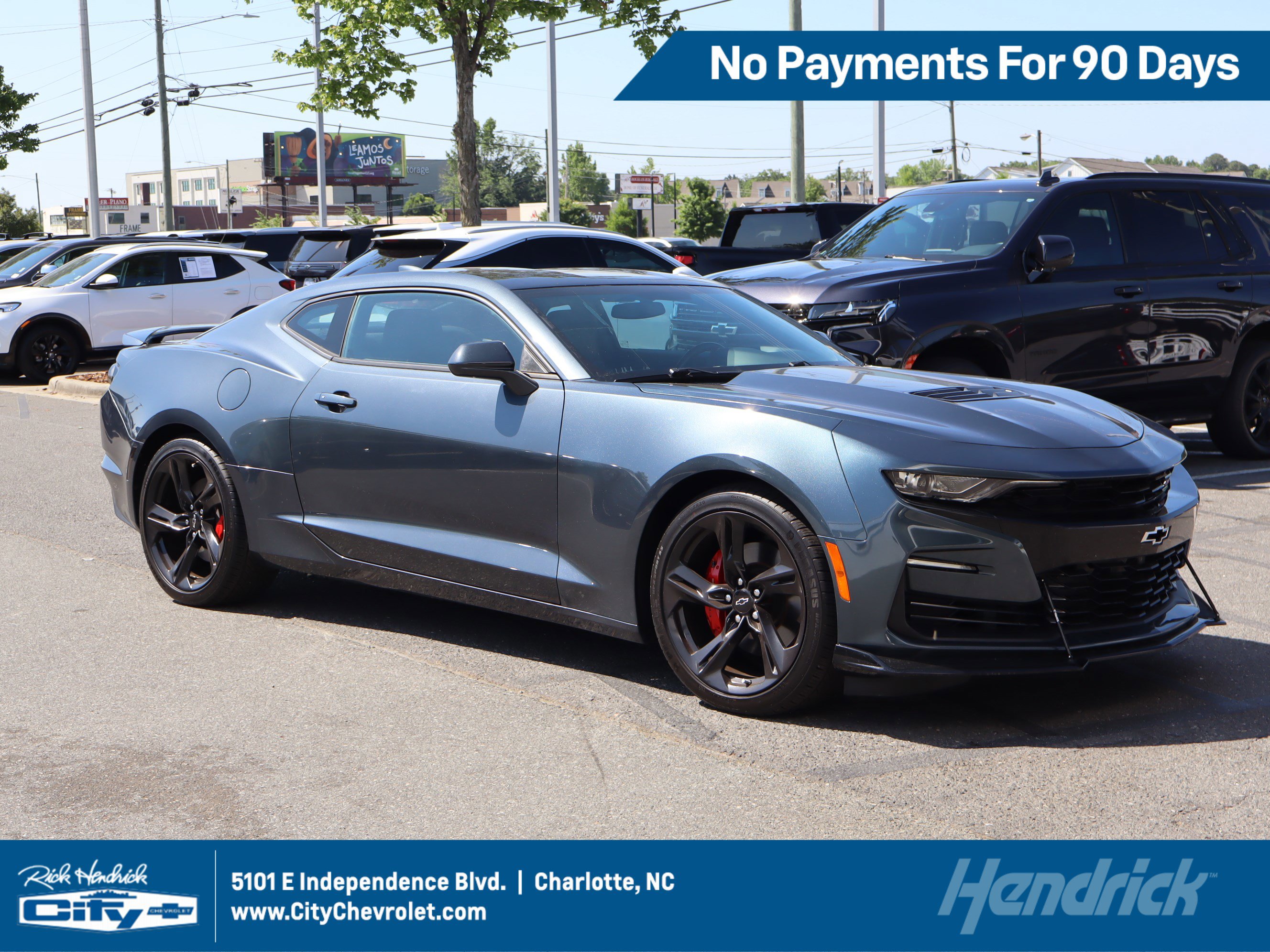 Used 2020 Chevrolet Camaro SS RWD image 1
