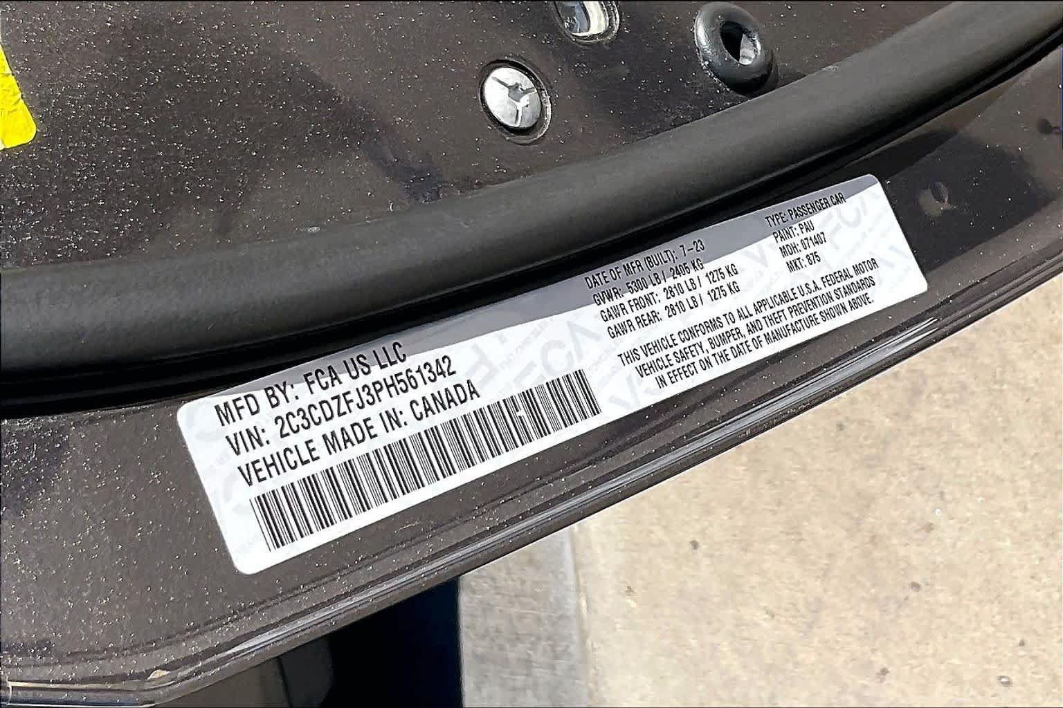 Used 2023 Dodge Challenger R/T Scat Pack RWD image 34