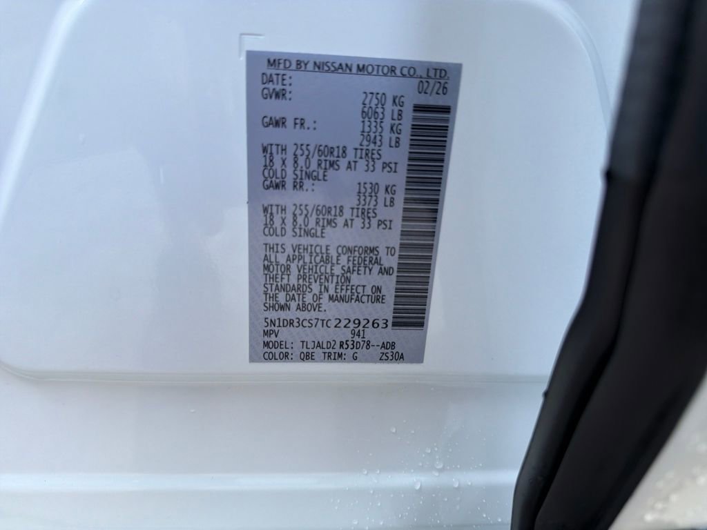 New 2026 Nissan Pathfinder SL image 34