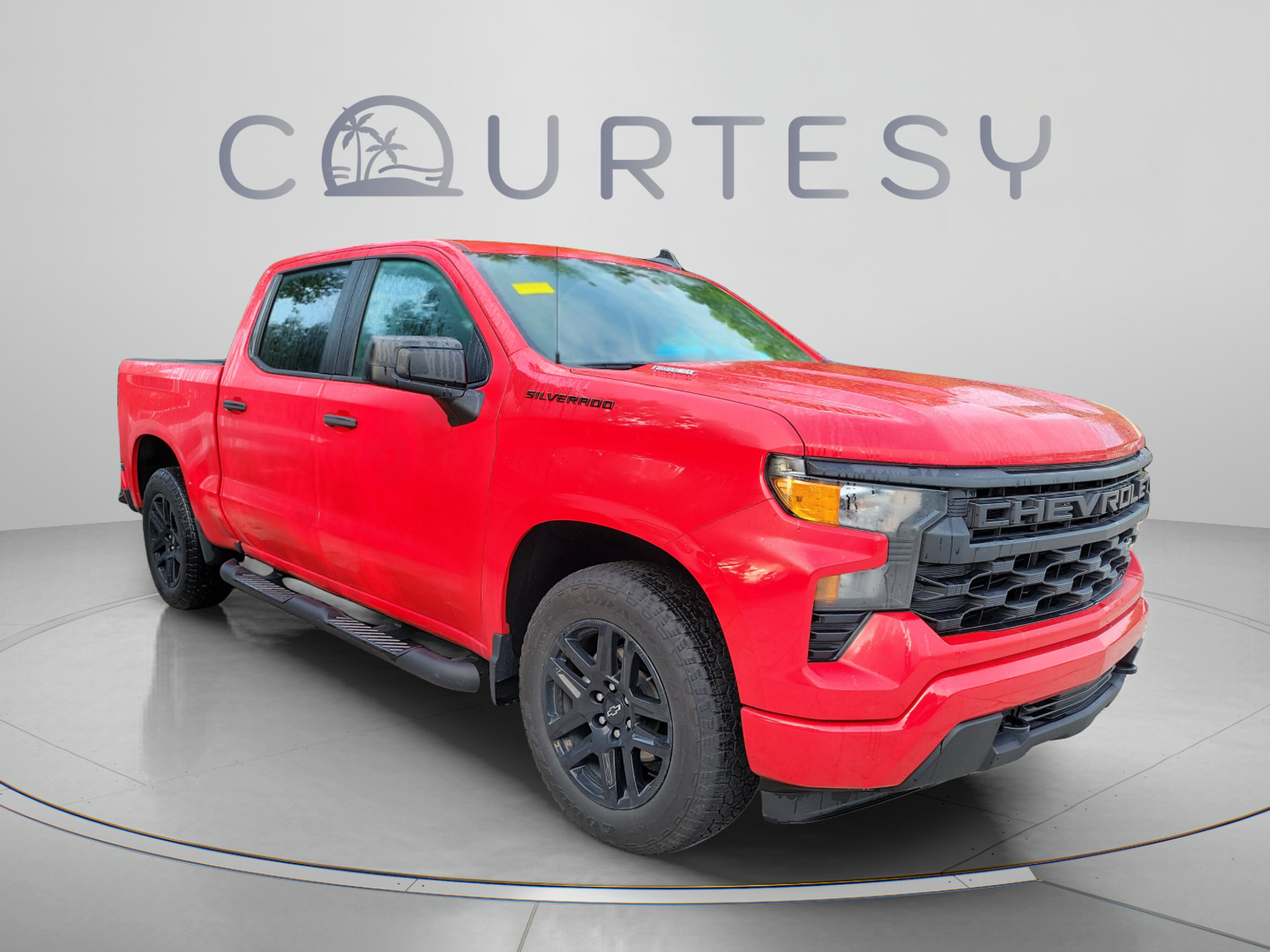 Used 2024 Chevrolet Silverado 1500 Custom w/ Turbomax Blackout Package RWD image 4
