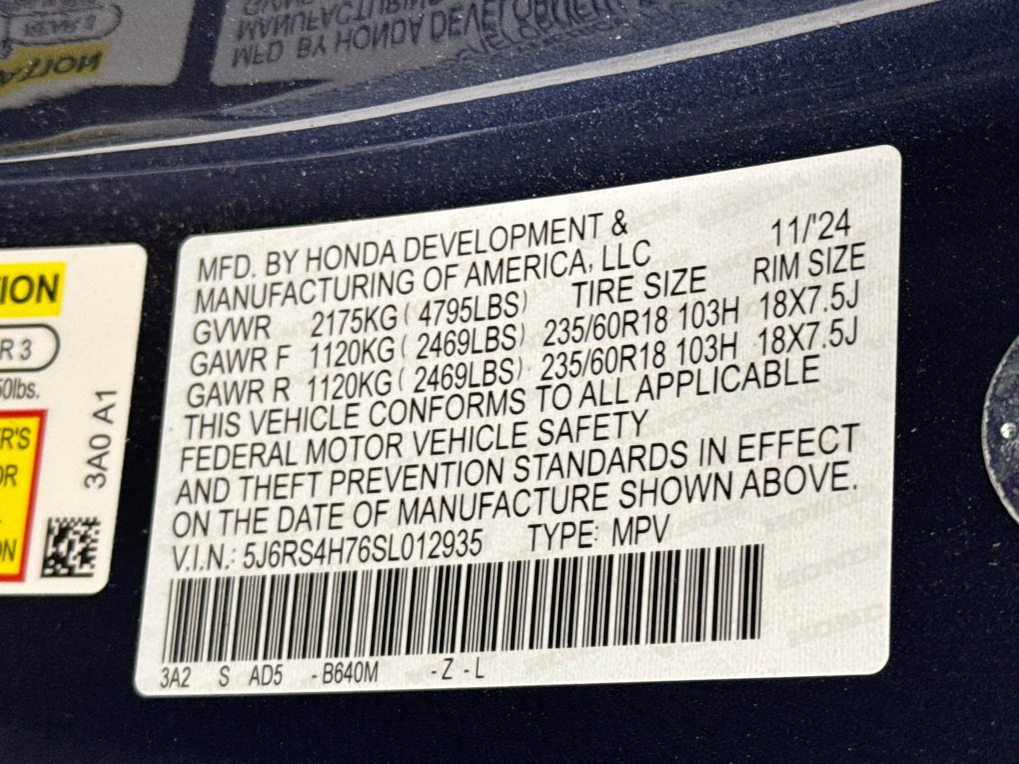 Certified 2025 Honda CR-V EX-L image 31