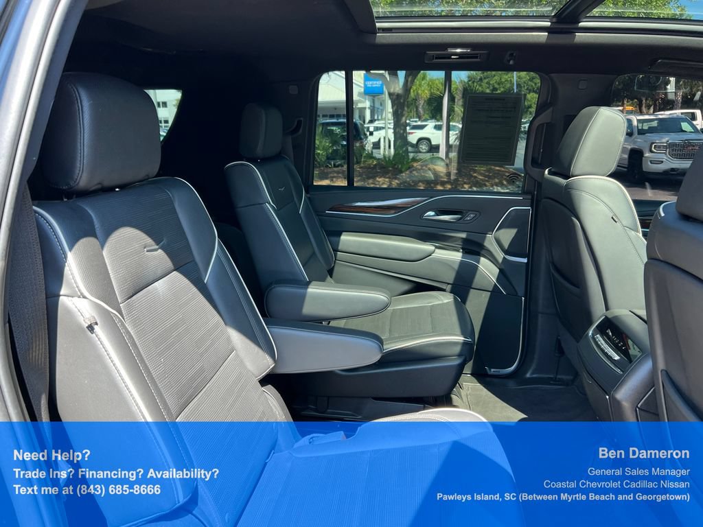 Used 2022 Cadillac Escalade ESV Premium Luxury RWD image 23