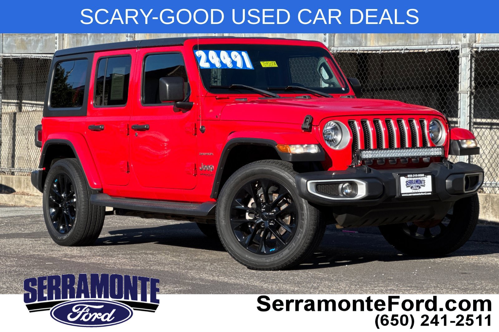 Used 2020 Jeep Wrangler Unlimited Sahara