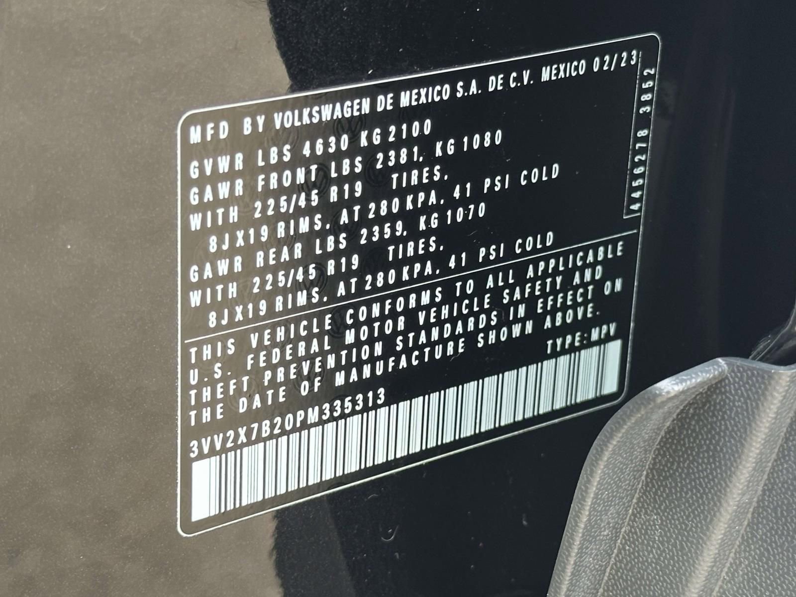 Certified 2023 Volkswagen Taos SEL image 25