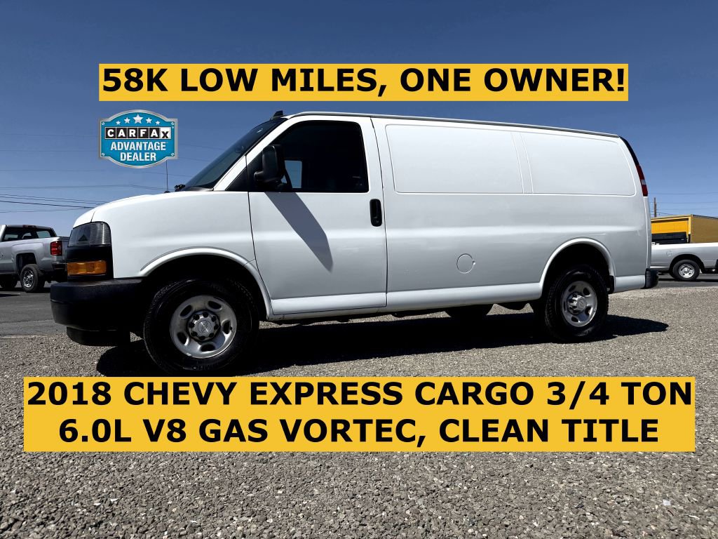 Used 2018 Chevrolet Express 2500 w/ Driver Convenience Package RWD image 1