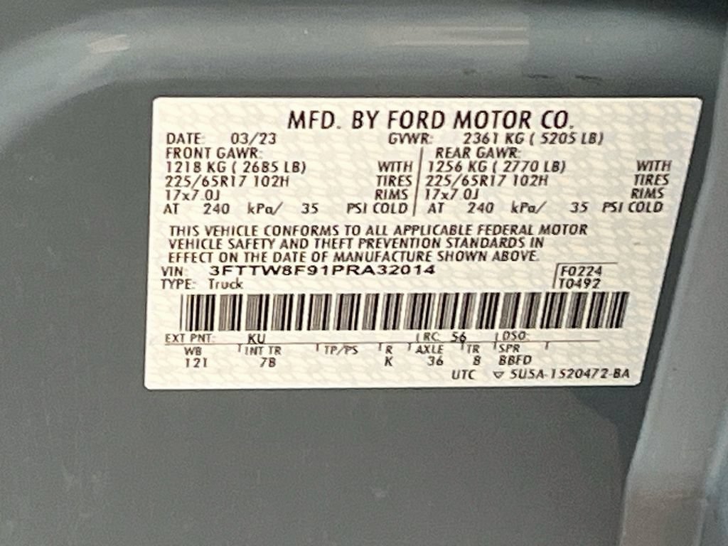 Used 2023 Ford Maverick XLT w/ Equipment Group 300A Standard AWD/4WD image 30