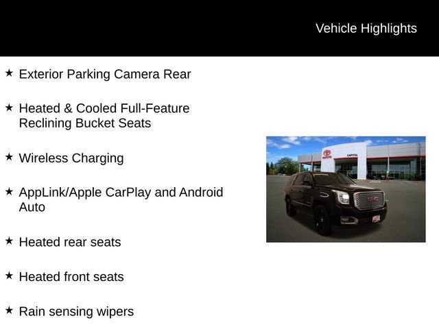 Used 2015 GMC Yukon Denali w/ Open Road Package RWD image 2