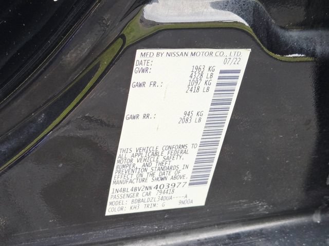 Used 2022 Nissan Altima 2.5 S FWD image 33