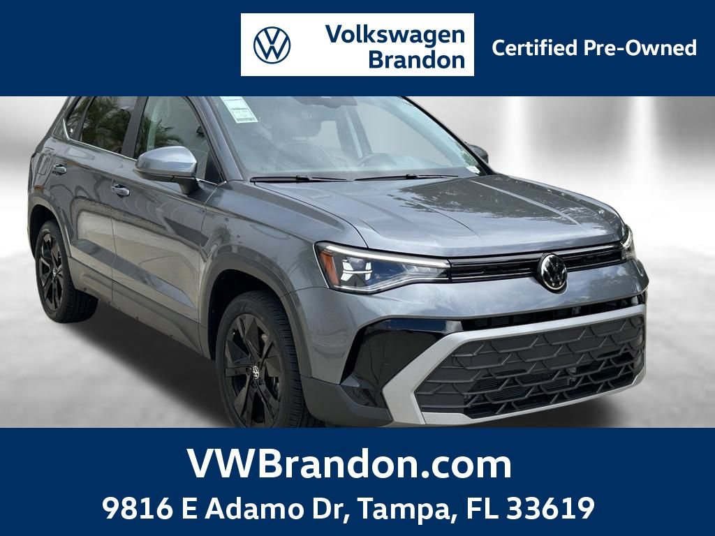 Certified 2026 Volkswagen Taos SE w/ Black Wheel Package