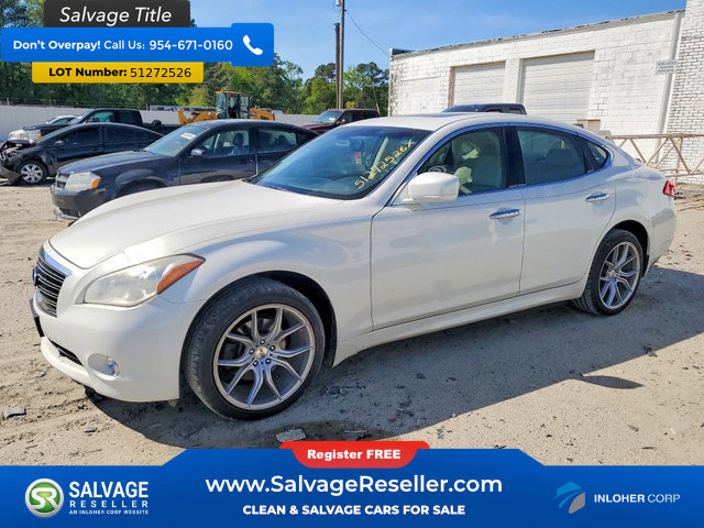 Used 2012 INFINITI M37 x w/ Deluxe Touring Pkg AWD/4WD image 1