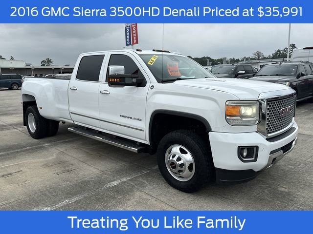 Used 2016 GMC Sierra 3500 Denali w/ Duramax Plus Package