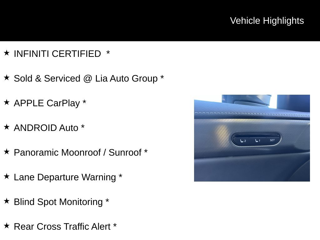 Certified 2026 INFINITI QX60 Pure w/ Cargo Package AWD/4WD image 11