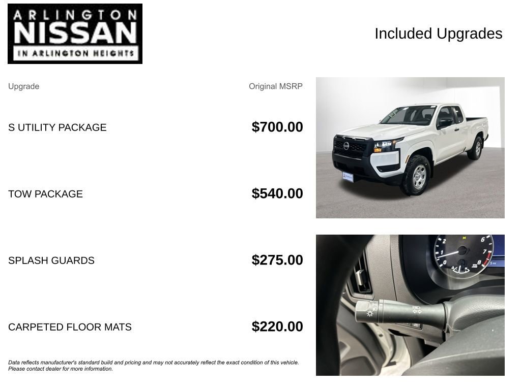New 2026 Nissan Frontier S w/ S Utility Package image 4