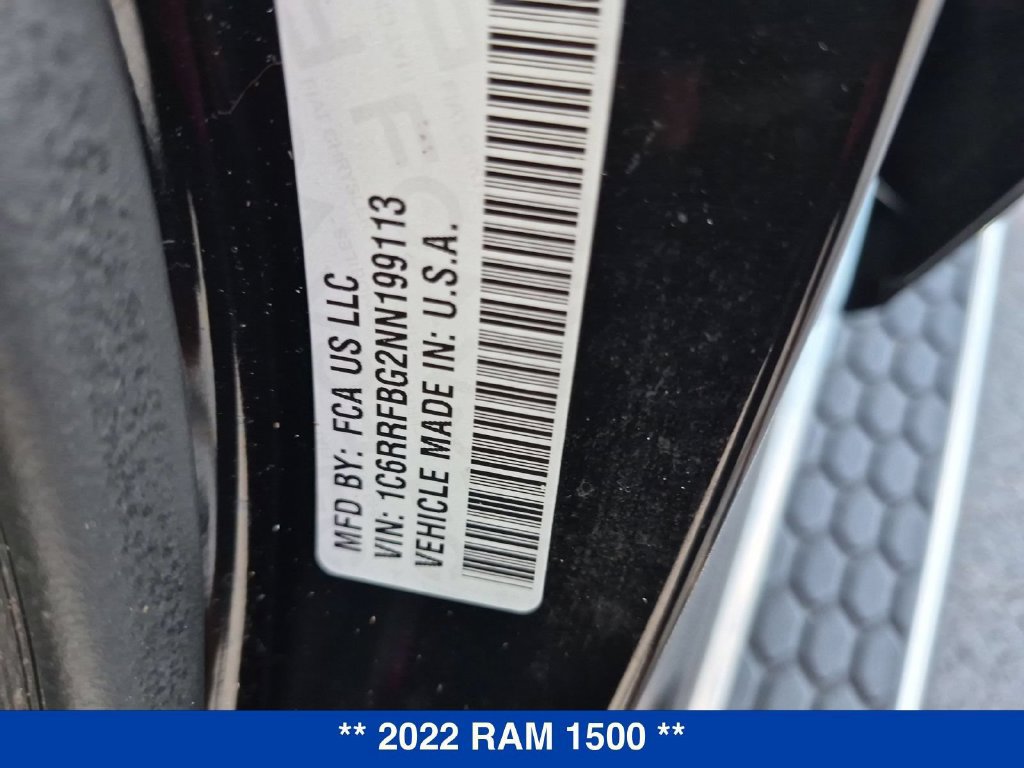 Used 2022 RAM 1500 Big Horn w/ Trailer Tow Group (B) AWD/4WD image 40