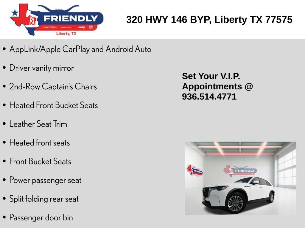 Used 2024 MAZDA CX-90 3.3 Turbo w/ Preferred Plus image 30