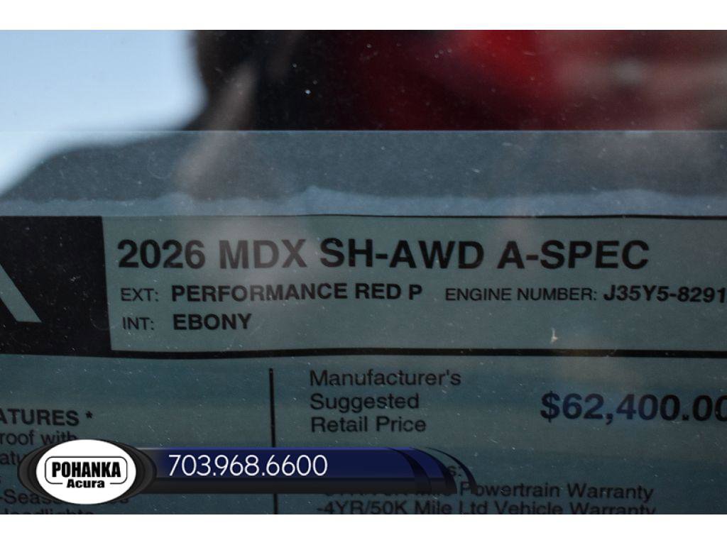 New 2026 Acura MDX A-Spec image 39