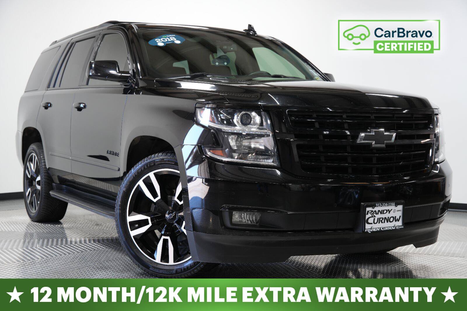 Certified 2018 Chevrolet Tahoe Premier w/ RST 6.2L Performance Edition