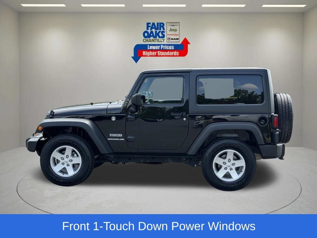 Certified 2017 Jeep Wrangler Sport w/ Quick Order Package 24S AWD/4WD image 11