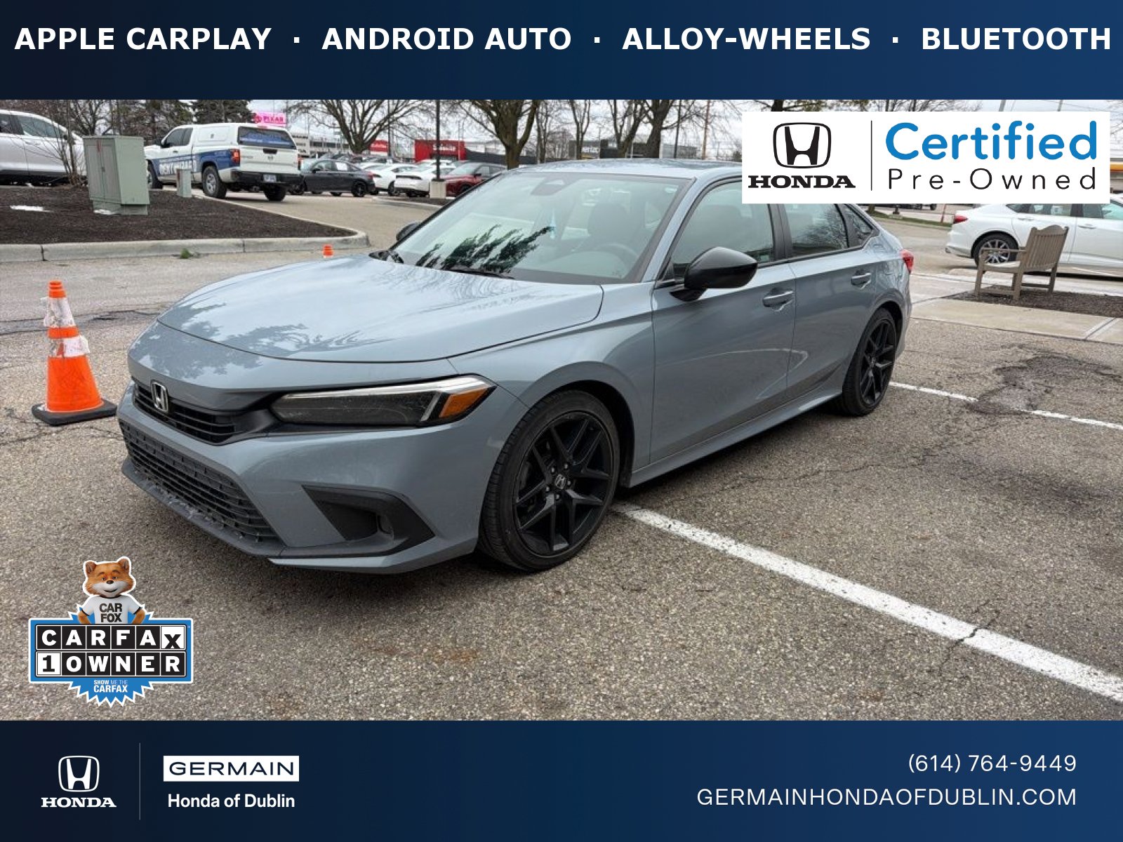 Certified 2023 Honda Civic Sport