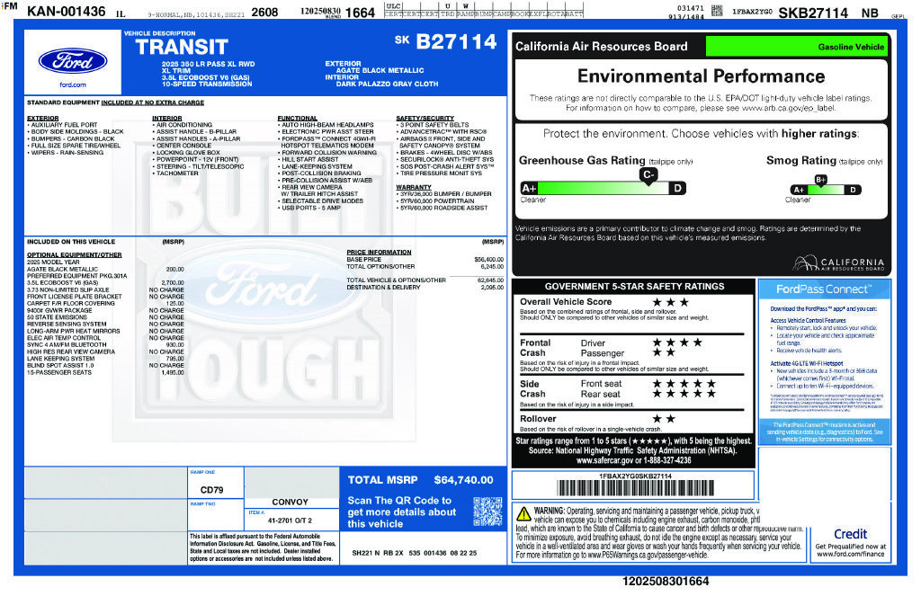 Used 2025 Ford Transit 350 XL RWD image 40