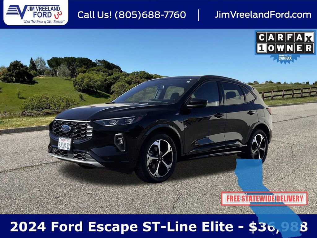 Used 2024 Ford Escape ST-Line Elite w/ Premium Technology Package image 1