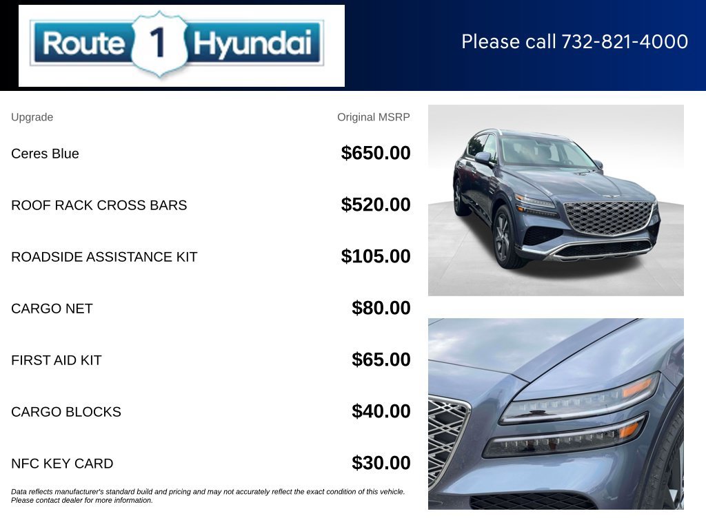 New 2027 Genesis GV80 2.5T Select AWD/4WD image 27