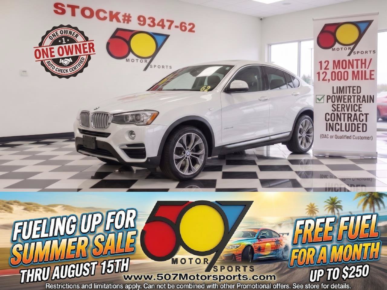 Used 2015 BMW X4 xDrive28i