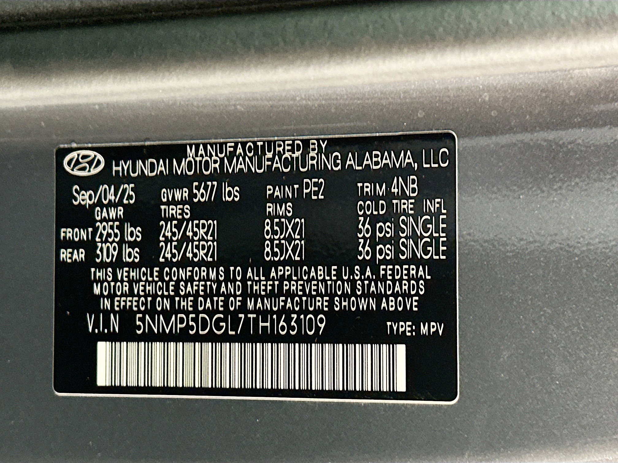 New 2026 Hyundai Santa Fe Calligraphy image 32