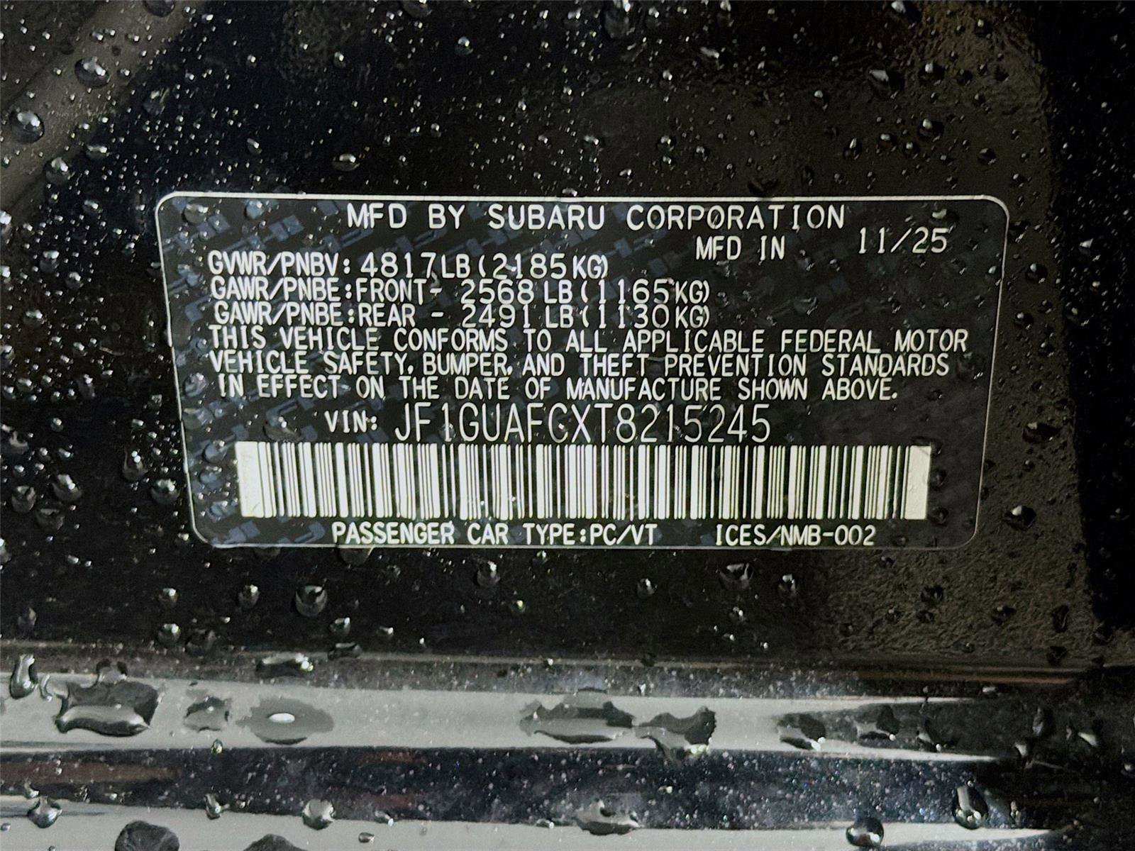 New 2026 Subaru Impreza 2.0i Sport AWD/4WD image 29