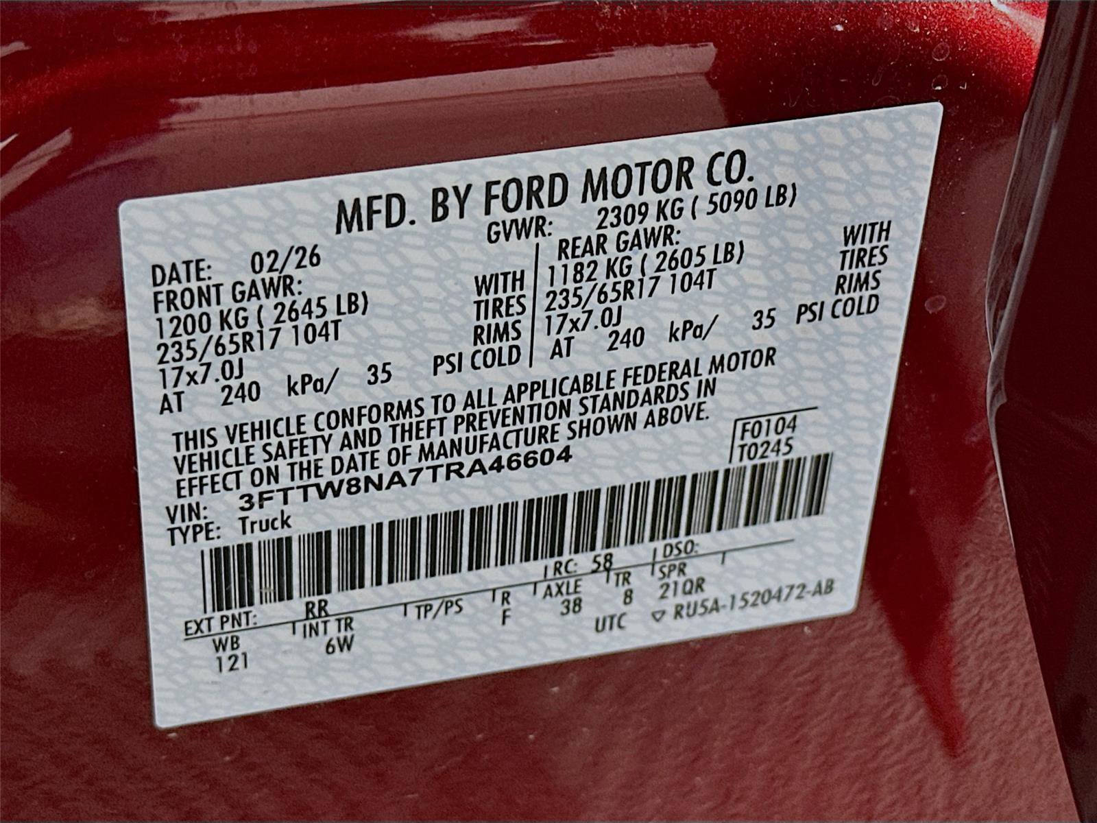 New 2026 Ford Maverick Tremor image 24