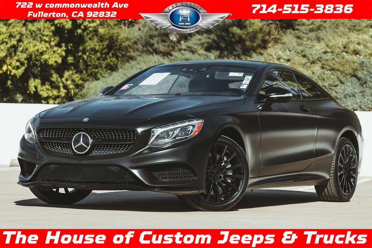 Used 2016 Mercedes-Benz S 550 4MATIC Coupe video 1